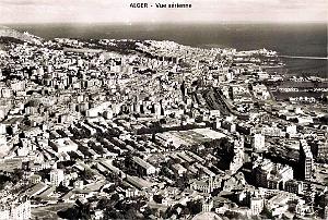 Alger - Vue aerienne    